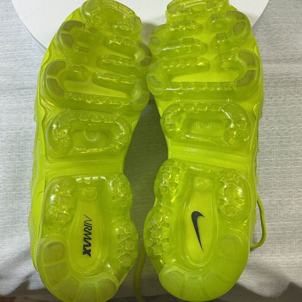 Nike Air VaporMax Plus Tennis Ball DX1784-300 Yellow Men's size 8.5 - Picture 9 of 10